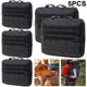 thumbnail image 1 of Cartera Riñonera Ligera Cgtredaw para Viajes Camping 5 Uds Negro, 1 of 9