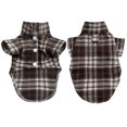 thumbnail image 3 of Ropa de moda para perros, camisa clásica a cuadros para perros, chaleco de otoño para cachorros, camisa suave y adorable para gatos, disfraces para mascotas, suministros para perros Chihuahua Yorkies, 3 of 5