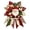 A, variant on JISZGR Quilted Christmas Door Decor DIY Sewing Kit,Precut Assorted Fabric Patches,Poinsettia Style Hanging Ornament for Front Door,Porch and Indoor Holiday Seasonal Displays