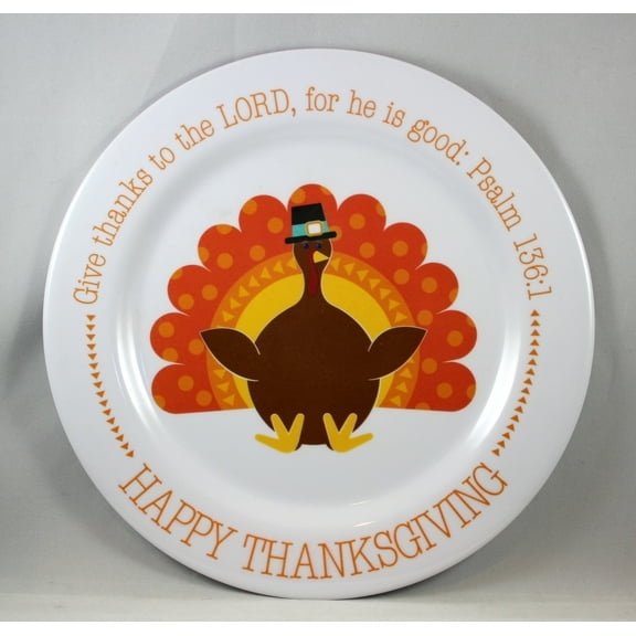 Fruitfull Kids Plates “Give Thanks to the Lord”