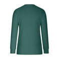 thumbnail image 6 of GSPCLAM Long Sleeve Blouse for Women Solid Color Crew Neck T Shirts for Vacation Summer Fall Soft Tops Blouses Dressy Casual Army Green XL, 6 of 6