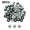 thumbnail image 1 of Bgsha 50pcs Car Door Panel Clips Fixing Fasteners For BE36 E38 E39 E46 X5 M3 M5 Z3, 1 of 10