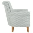 thumbnail image 5 of SAFAVIEH Hazina Modern Style Club Chairs, Light Blue (30 in. W x 32.8 in. D x 35.4 in. H), 5 of 11