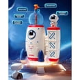 thumbnail image 3 of DIY Balloon Space Rocket Toy, Rocketblast Lab - Launch, Learn, And Play, Rockets Balloons with Pump, Rocket Air Pump Fun with Balloon Monster Pals, Sticker Decorated Balloons Toy (Deluxe Set), 3 of 6