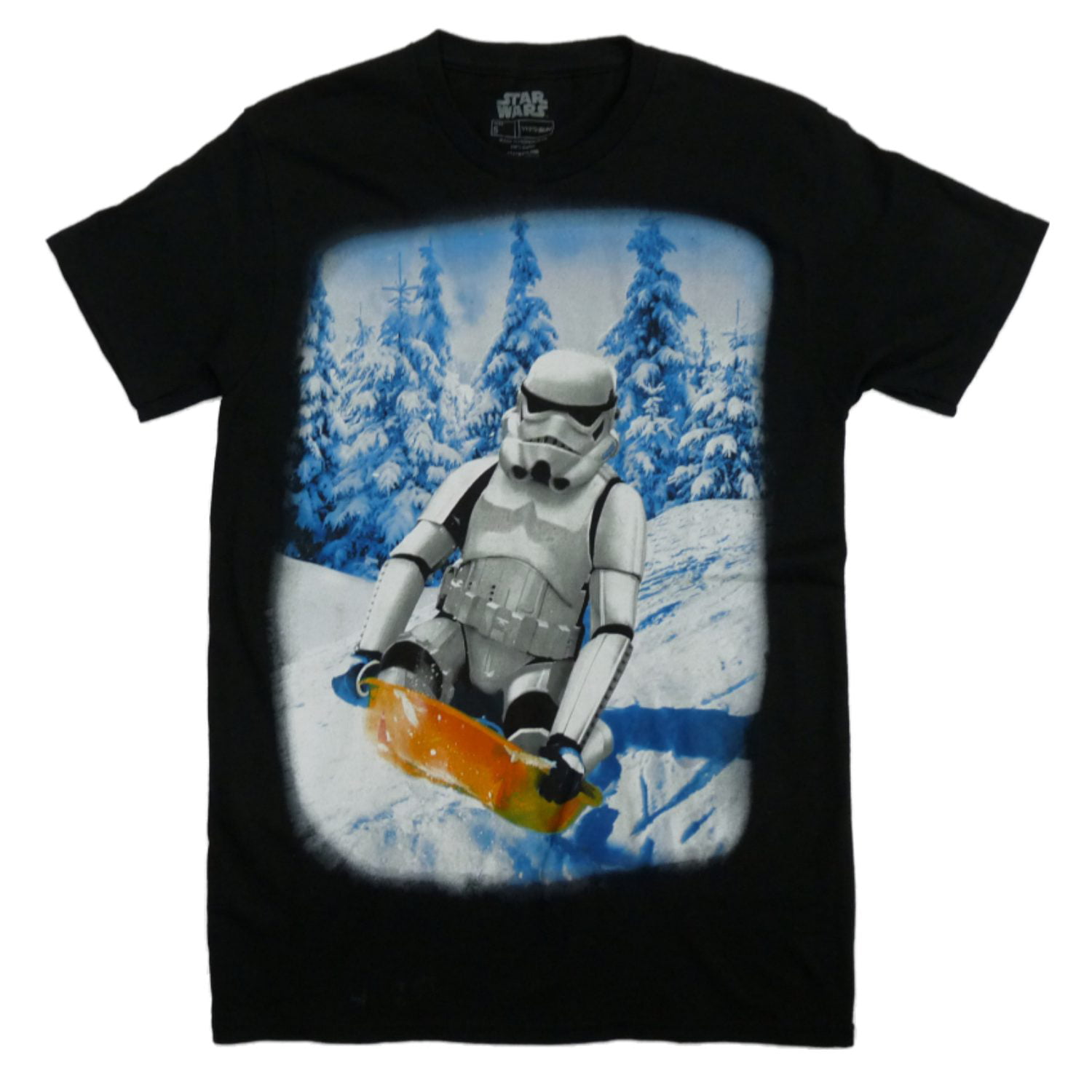 Star Wars Stormtrooper Up to Snow Good Funny Holiday T-Shirt 