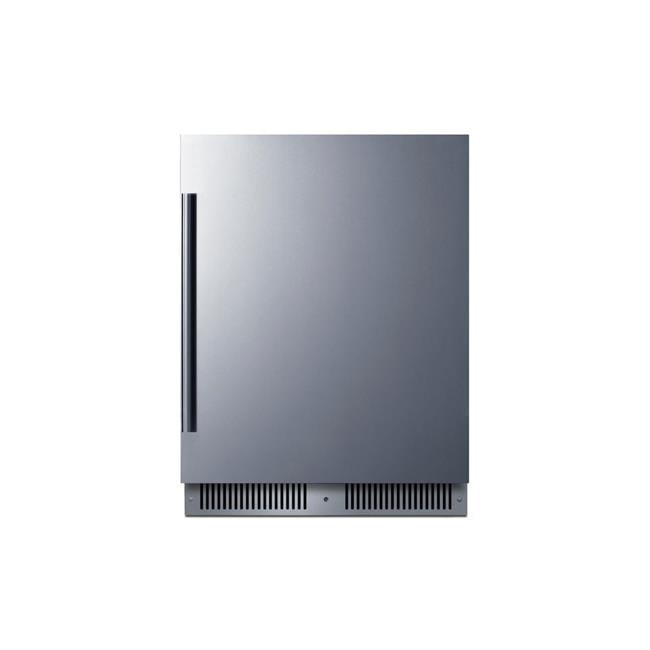 Summit Sdhr2444 24" Wide 3.3 Cu. Ft. Compact Freezerless Refrigerator - Stainless Steel
