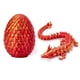 thumbnail image 3 of Easter Egg,12In Dragon Toy, Dragon Eggs with Dragon Inside,Red, 3 of 5