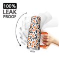 thumbnail image 3 of Leopard Print 40oz Tumbler– Stainless Steel Insulated Tumbler with Handle and Straw, Large Capacity Travel Cup for Hot & Cold Drinks, 3 of 6