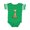Football Green and White, variant on Baby Giraffe Boys or Girls Baby Bodysuit