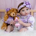 thumbnail image 1 of Muñeca Reborn Milidool, realista, 55 cm, niña realista, 1 of 8