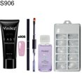 thumbnail image 1 of HEVIRGO 15ml Yinikiz Nail Gel Kit Quick Drying Nail Models Double Headed Pen Pure Color Manicure Extension Gel Kit for Professional, 1 of 10