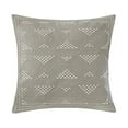 thumbnail image 2 of INK+IVY Cario Embroidered Square Pillow, Taupe, 2 of 2
