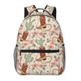 thumbnail image 1 of Balery Floral Cowboy Boots Mochila Escolar Impresa, Mochila Ligera para Viajes Casual, Mochila Duradera y Cómoda Multifuncional, Mochila para Laptop-One Size, 1 of 5