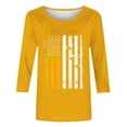 thumbnail image 4 of SwiftWear Womens Cute Bee Graphic Tee Shirts 3/4 Sleeve Soft Crewneck Casual Summer T-Shirt Pullover Tops, 4 of 5