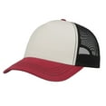 thumbnail image 3 of Atlantis  Adult Rapper 5 Panel Canvas Recycled Trucker Cap, 3 of 4