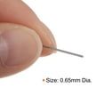 thumbnail image 2 of Steel Pin Gage 0.65mm Diameter Class X Tolerance 0.001mm Plug Gage Pin, 2 of 5