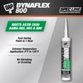 thumbnail image 2 of DAP 7079880800 White Elastomeric Polymer Flexible Waterproof Sealant 10.1 oz., 2 of 4