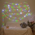 thumbnail image 3 of 12 Color String Lights USB Powered Changing Twinkle 33 FT 100 LED Fairy Lights Copper Wire String Lights Sync Waterproof Christmas Decorations for Indoor Yard Party Decor, 3 of 7