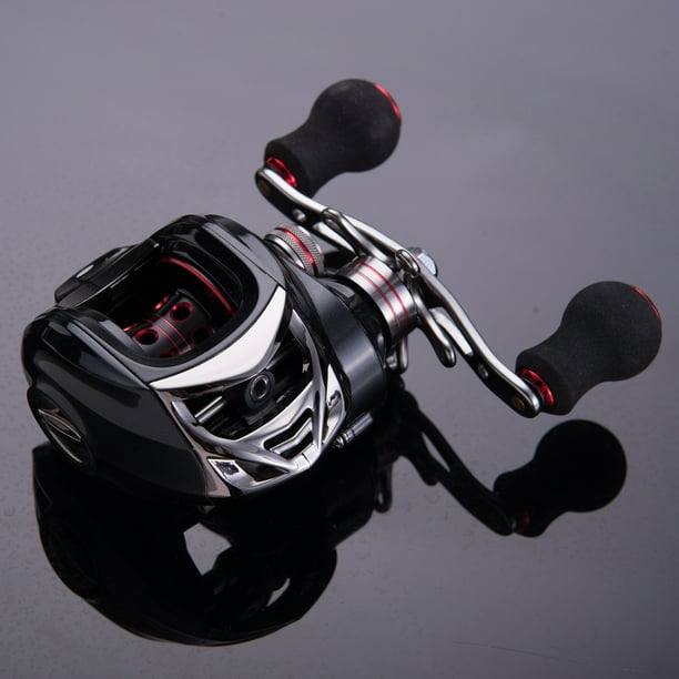 Fishing Reels Bait Caster Left Hand Freshwater Reels 6.31 Line Retrieve