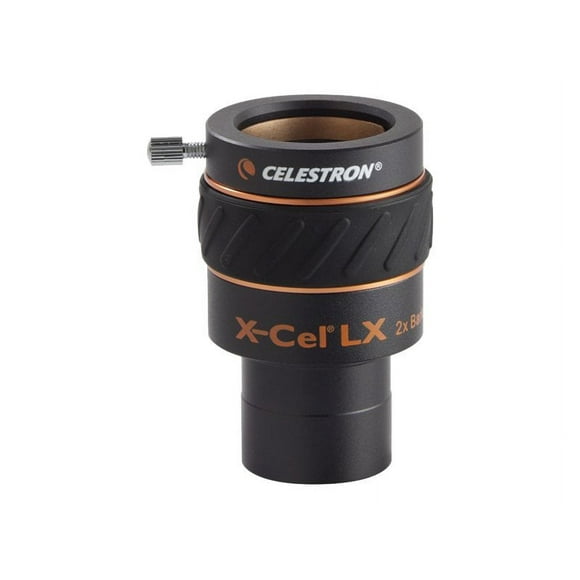 Celestron 93529 X-Cel LX 1.25-Inch 2x Barlow Lens (Black)