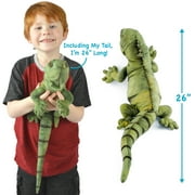 Igor The Iguana | 27 Inch Stuffed Animal Plush | By TigerHart Toys