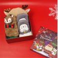 thumbnail image 2 of 3pcs Children's Winter Warm Gloves Scarf Hat Set, 2 of 3