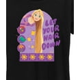 thumbnail image 3 of Disney Princess - Let Your Hair Down Rapunzel  - Women's Short Sleeve Graphic T-Shirt, 3 of 5