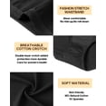thumbnail image 6 of Wealurre Women's Plus Size Cotton Brief Underwear, Cotton Mid-Rise Full Coverage Panties, Soft Stretch 5-Pack S-4XL, 6 of 7