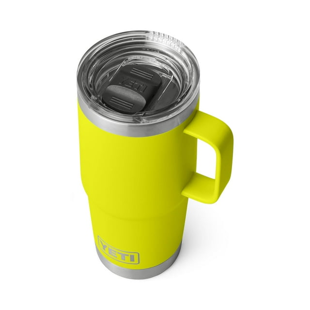Taza de viaje YETI Rambler de acero inoxidable con aislamiento al vacío, 600 ml