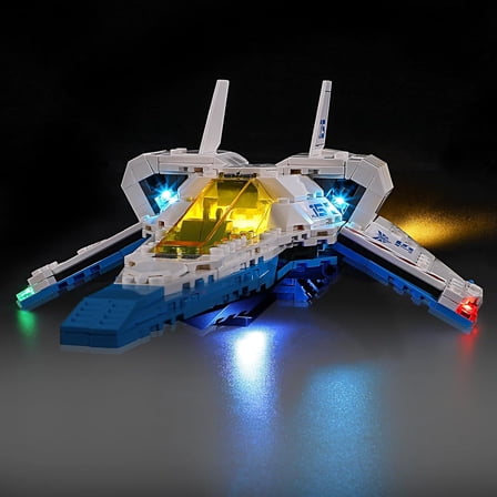 LED Light Kit for Lego 76832  XL-15 Spaceship Building Set, Compatible with Lego 76832 Building Blocks Model(Not Include Blocks Set)