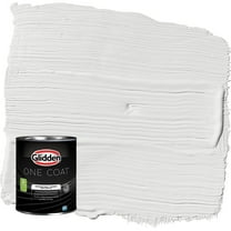 Glidden One Coat Aria / White Eggshell Interior Paint with Primer, 1 Quart