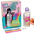 thumbnail image 1 of Just My Style Your Decor Color Your Own Water Bottle By Horizon Group Usa, DIY Bottle Coloring Craft Kit, BPA Free Aluminum 18.9fl oz Drinking Water Bottle, Decorate Using Colorful Markers &, 1 of 5