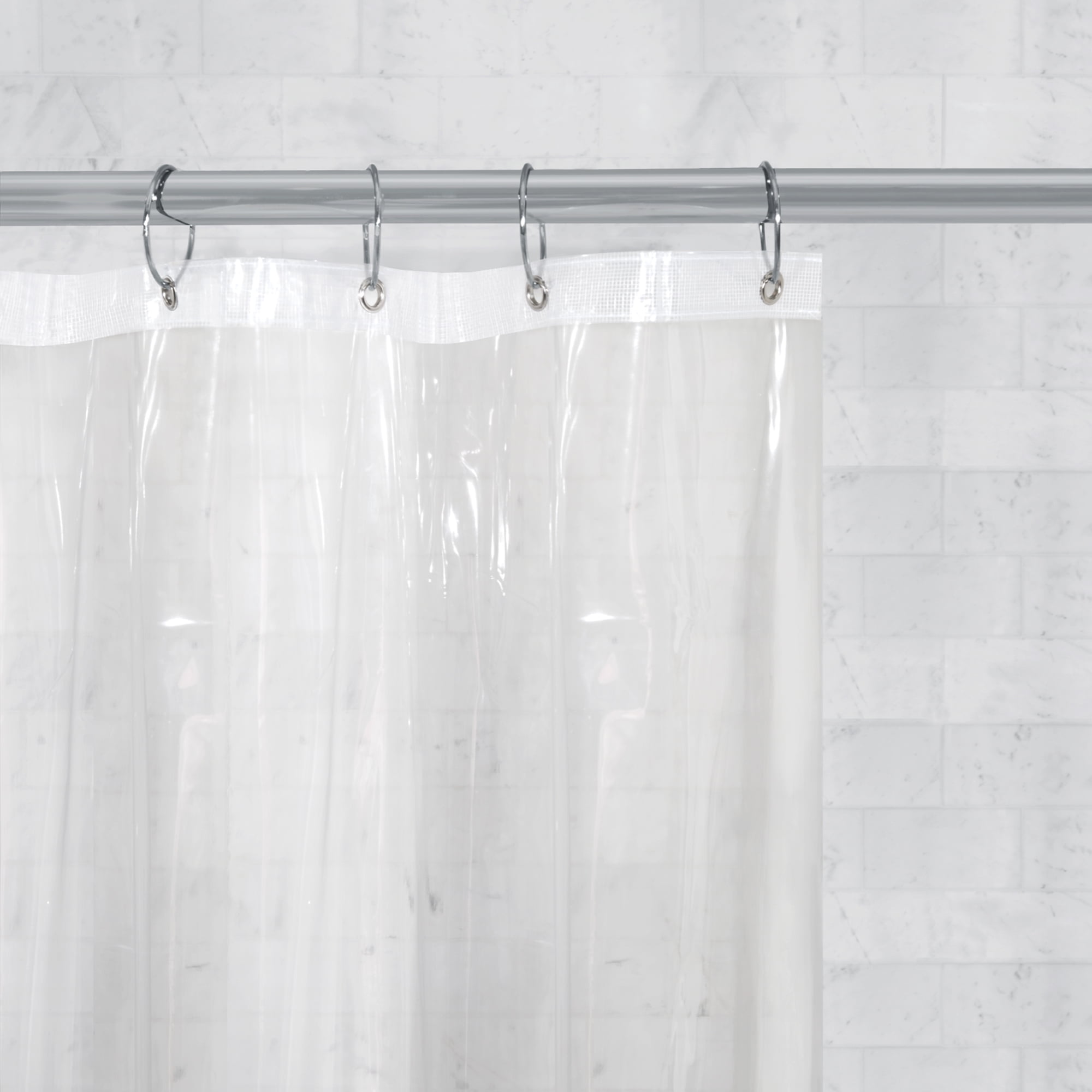 clear shower curtain argos