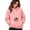 Pink, variant on Womens Dog Pouch Hoodie with Kangaroo Pocket Oversized Pet Carrier Sweatshirts Animal Holder for Puppy Kitten Dogs Holder