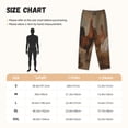 thumbnail image 2 of Cauagu Oil Painting Chicken And Duck Pajama Pants for Women Loose Fit Wide Leg Trouser Pants Casual Elastic Waist Drawstring Lounge Pants, 2 of 6
