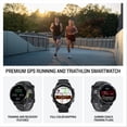 thumbnail image 6 of Garmin Forerunner 970, Premium GPS Running and Triathlon Smartwatch, AMOLED Display, Built-In LED Flashlight, Carbon Gray DLC Titanium with Black Case and Black/Translucent Whitestone Band, 6 of 7
