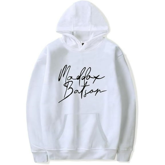 Maddox Batson Hoodie Tour Long Sleeve Sweatshirts Hoodie Men Women Casual Hip Hop Stylish Harajuku Streetwear