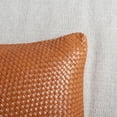 thumbnail image 3 of SAFAVIEH Kelci Solid Pillow, 20" x 20", Camel, 3 of 5