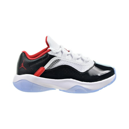 Air Jordan 11 CMFT Low Big Kids' Shoes Black-White-University Red cz0907-160