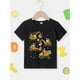 thumbnail image 2 of Boys' Easter Excavator & Bulldozer Egg Print T-Shirt - Black Short Sleeve, Cotton, Summer Fashion Tee with Colorful Egg Graphics, Seasonal Youngsters Apparel | Cartoon Vehicle Design | Comfortable Fi, 2 of 7