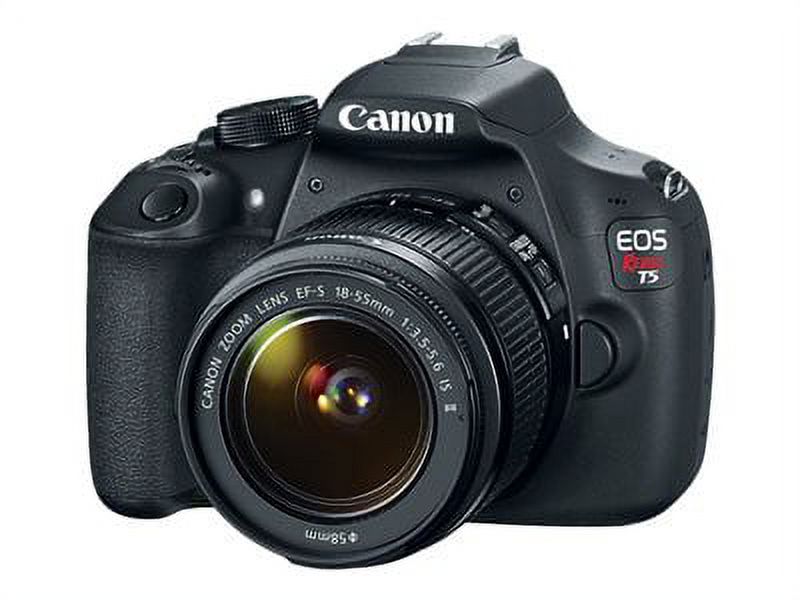 Canon EOS Rebel T5 Digital SLR Camera Kit with EF-S 18-55mm IS II Lens [Base Manufacturer Item, 18-55mm] - image 5 of 8