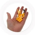 thumbnail image 5 of KAKOWELY Miniature Hand Trolley 1 Set of Miniature Hand Trolley Miniature Forklift Miniature Platform Cart Model Miniature Construction Tools Miniature Moving Tool, 5 of 5