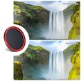 thumbnail image 4 of FOTGA 58mm Slim Fader Variable Filter Neutral Density ND2 to ND400 Red Replacement for Canon Nikon DSLR Camera, 4 of 7