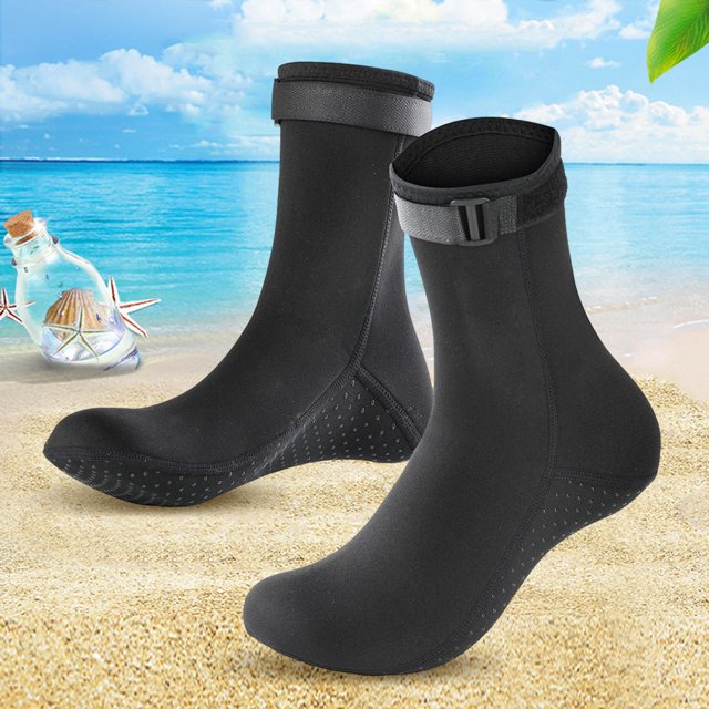 Calcetines de buceo de 3 mm Antideslizante Unisex JShteea Neopreno usable para hombres y mujeres