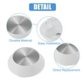 thumbnail image 3 of Unique Bargains 4 Pcs 65mm Dia 5 Clips Car Wheel Tyre Center Hub Caps Covers for Vehicle White Silver Tone, 3 of 6