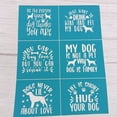 thumbnail image 4 of HeroNeo DOG LOVE Self Adhesive Silk Screen Printing Stencil Mesh Transfers, 4 of 13