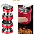 thumbnail image 2 of 4 Layers Grinder, 4- Layer Zinc Alloy Manual Crusher Mill with 3- Chambers Handle for Kitchen Spice Grinding Tool, 2 of 5