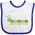 thumbnail image 3 of Inktastic Caterpillar 3 Boys or Girls Baby Bib, 3 of 4