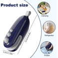 thumbnail image 2 of Mini Bag Sealer, 2 in 1 Type-C Rechargeable Heat Sealer & Cutter, 2 In 1 Bag Sealer Handheld Clips Portable Handheld Vacuum Food Storage Sealer (MIX-2PCS), 2 of 6