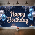 thumbnail image 3 of Colorful Theme Banner Balloon Decoration Cheerful Background for Birthday Party Indoor Decoration Photo Shoot, 3 of 9